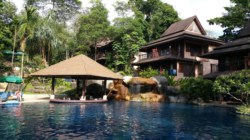 The pool at Khao Lak Merlin