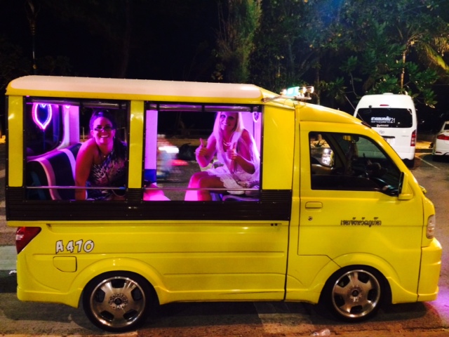 Tuk tuk in Patong