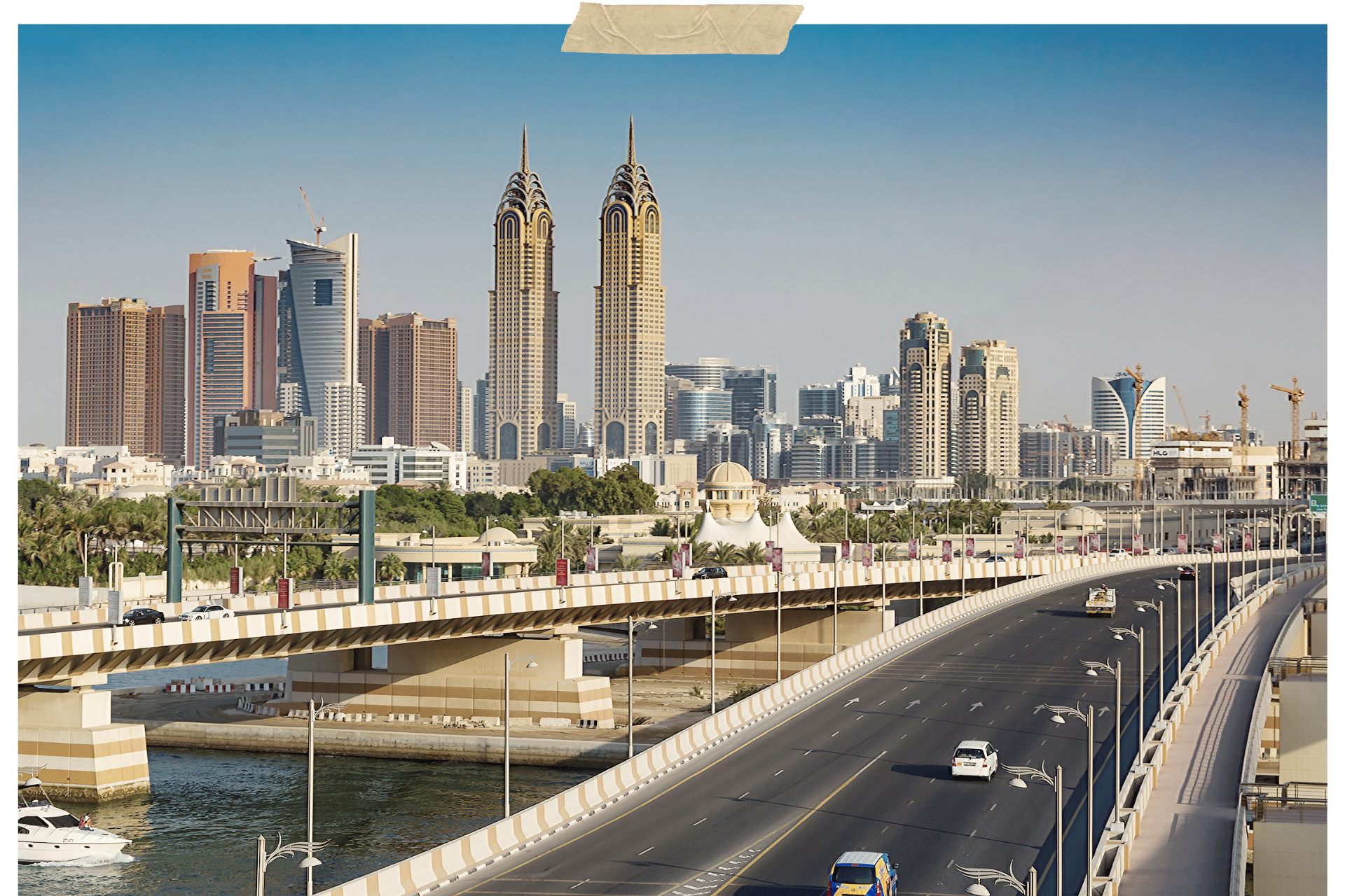 When it comes to getting around Palm Jumeirah, you can't reach the island on foot.