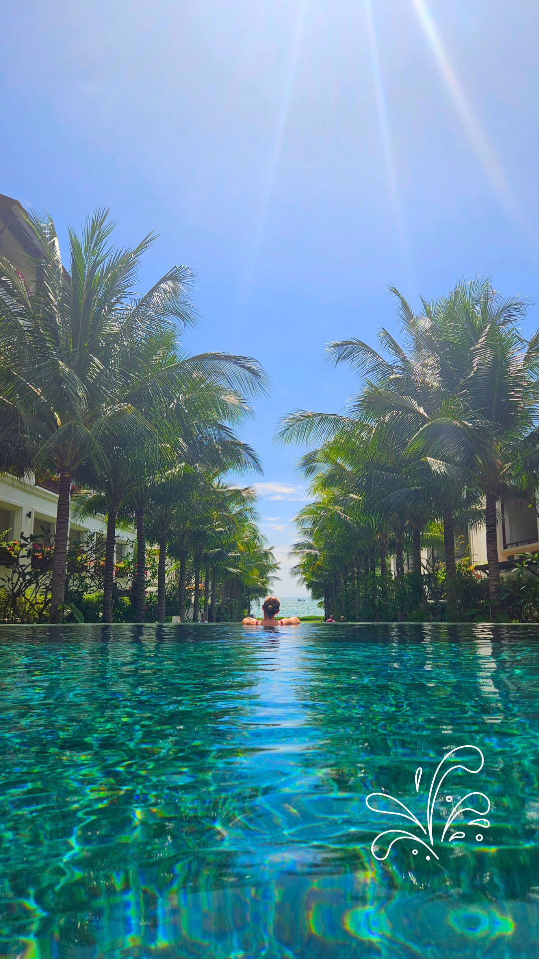 Vietnam day 6 - 4 pool view